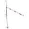 Height restriction barrier | cross tube length: 2000 mm | for padlock | to be fixed by plugs
